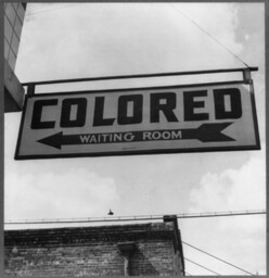 Segregated Waiting Room at Bus Station