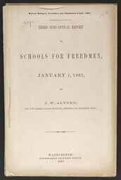 Third Semi-Annual Report on Schools for Freedmen