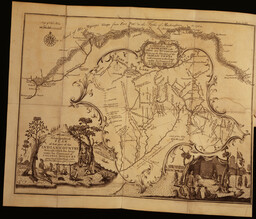 A general map of the country on the Ohio and Muskingham showing the situation of the Indian-towns with respect to the Army under the command of Colonel Bouquet March of His Majesty's troops from F