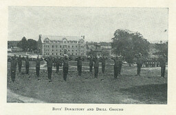 Boys Dormitory and Drill Ground