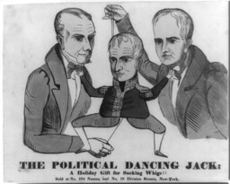 Anti-Whig Party Political Cartoon