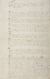 Nathaniel Bacon's Declaration of Grievances