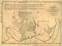 A Map of General Washington's Farm of Mount Vernon