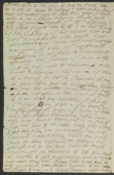 Letter from Lady Berkeley to Sir William Berkeley, page two