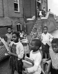 Children at Navy Hill School