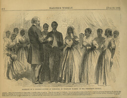 Marriage of a Colored Soldier at Vicksburg By Chaplain Warren of the Freedmen's Bureau