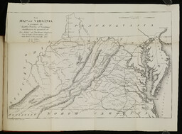 Map of Virginia to accompany the "Battle Fields of Virginia"