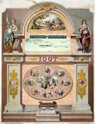 Certificate of Membership in Temperance League