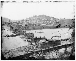 Ruins of the Harpers Ferry Bridge