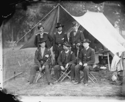 Federal Artillery Officers at Antietam