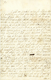 Francis Howard to William Blathwayt (1687), Page 1