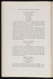 Negro Office-Holders in Virginia 1865—1895