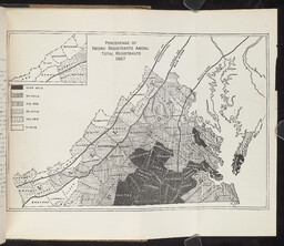 Percentage of Negro Registrants Among Total Registrants 1867