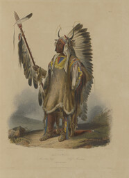 A Mandan Chief.