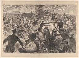 The War for the Union, 1862â€”A Bayonet Charge.