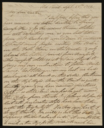 Letter from Robert E. Lee to Charles Carter Lee, p.1