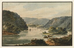 A View of the Potomac at Harpers Ferry