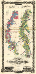 Norman's Chart of the Lower Mississippi River
