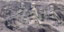 Confederate Carving on Stone Mountain