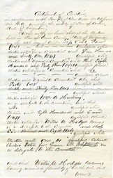 Certificate of Election