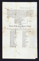 Republican Ticket for Presidential Electors