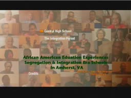 Disc 2: Central High School & Integration: Oral Histories