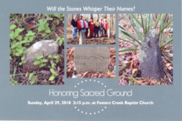 Honoring Sacred Ground: Foster's Creek Baptist Church