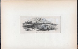 Benson J. Lossing included this engraving, the site of the 1775 Battle of Great Bridge, in the second volume of his <I>Pictorial Field-Book of the Revolution</i>, published in 1852. It shows a wooden bridge, probably about ten feet wide, spanning a fairly narrow waterway. A man stands on the bridge, looking out at the landscape.