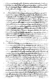 <p>This is the first page of what came to be known as the Fairfax Resolves, a group of resolutions decided upon by some of the propertied men of Fairfax County in response to British military action in Boston. This draft, dated July 18, 1774, is in George Mason’s handwriting. The Fairfax Resolves were just one of many resolutions written by Virginia delegations after the royal governor, John Murray, fourth earl of Dunmore, dissolved the House of Burgesses, but they were the most forceful and specific.</p> 