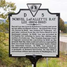 Norvel LaFallette Ray Lee Historical Marker 