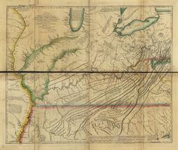 A New Map of the Western Parts of Virginia, Pennsylvania, Maryland, and North Carolina...