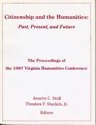 1987 Virginia Humanities Conference Program
