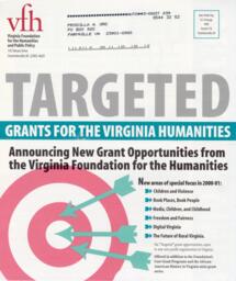 Targeted: Grants for the Virginia Humanities: 2000-2001