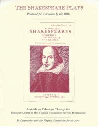 Resource Center: BBC Shakespeare Productions