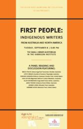 First People: Indigenous Writers from Australia and North America