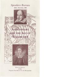 Shakespeare and the Age of Elizabeth I