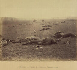 A Harvest of Death, Gettysburg, Pennsylvania.