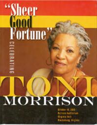 "Sheer Good Fortune": Celebrating Toni Morrison: 2012
