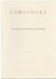 UNBOUNDED - Poems by Rita Dove, Gregory Pardlo, and Vijay Seshadri