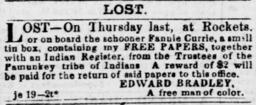 Lost Free Papers Ad 